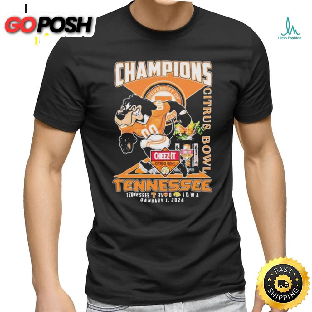 Official Official Champions Citrus Bowl 2025 Tennessee Volunteers Shirt
