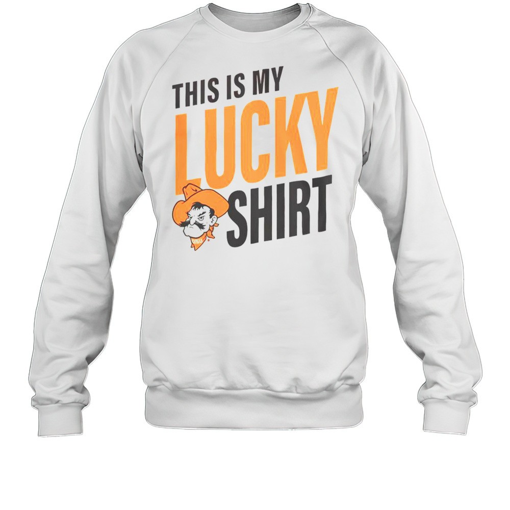 Official Oklahoma State Cowboys This Is My Lucky T-Shirt