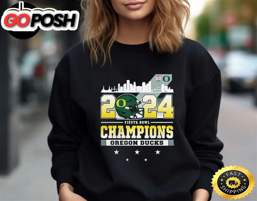 Official Oregon Ducks 2025 Fiesta Bowl Champions Unisex T-Shirt