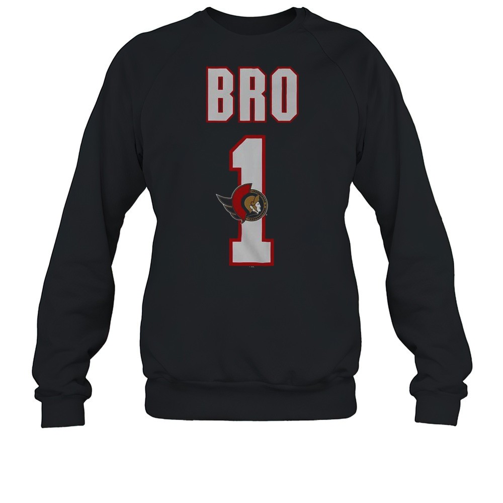 Official Ottawa Senators Number 1 Bro T-Shirt