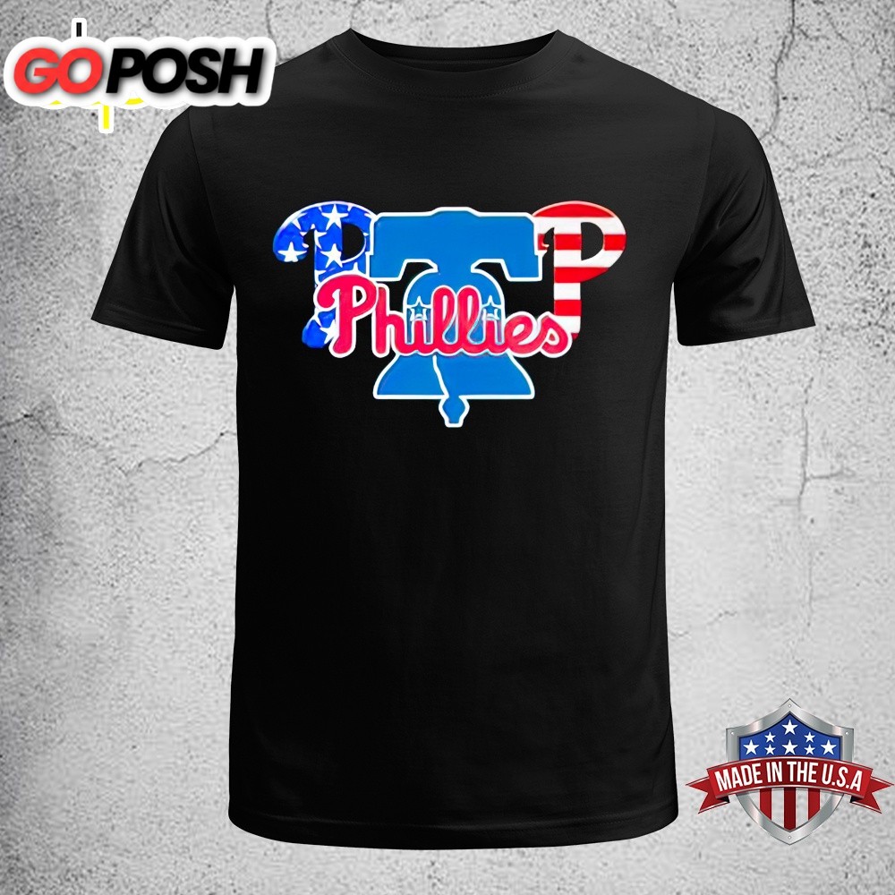 Official Philadelphia Phillies Baseball Team Celebrating 4th Of July Unisex T-Shirt
