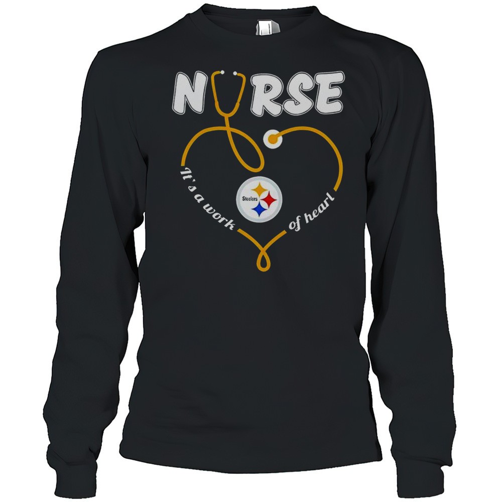 official-pittsburgh-steelers-stethoscope-nurse-its-a-work-of-heart-t-shirt-ke3g35y8 Official Pittsburgh Steelers Stethoscope Nurse Its A Work Of Heart T-Shirt