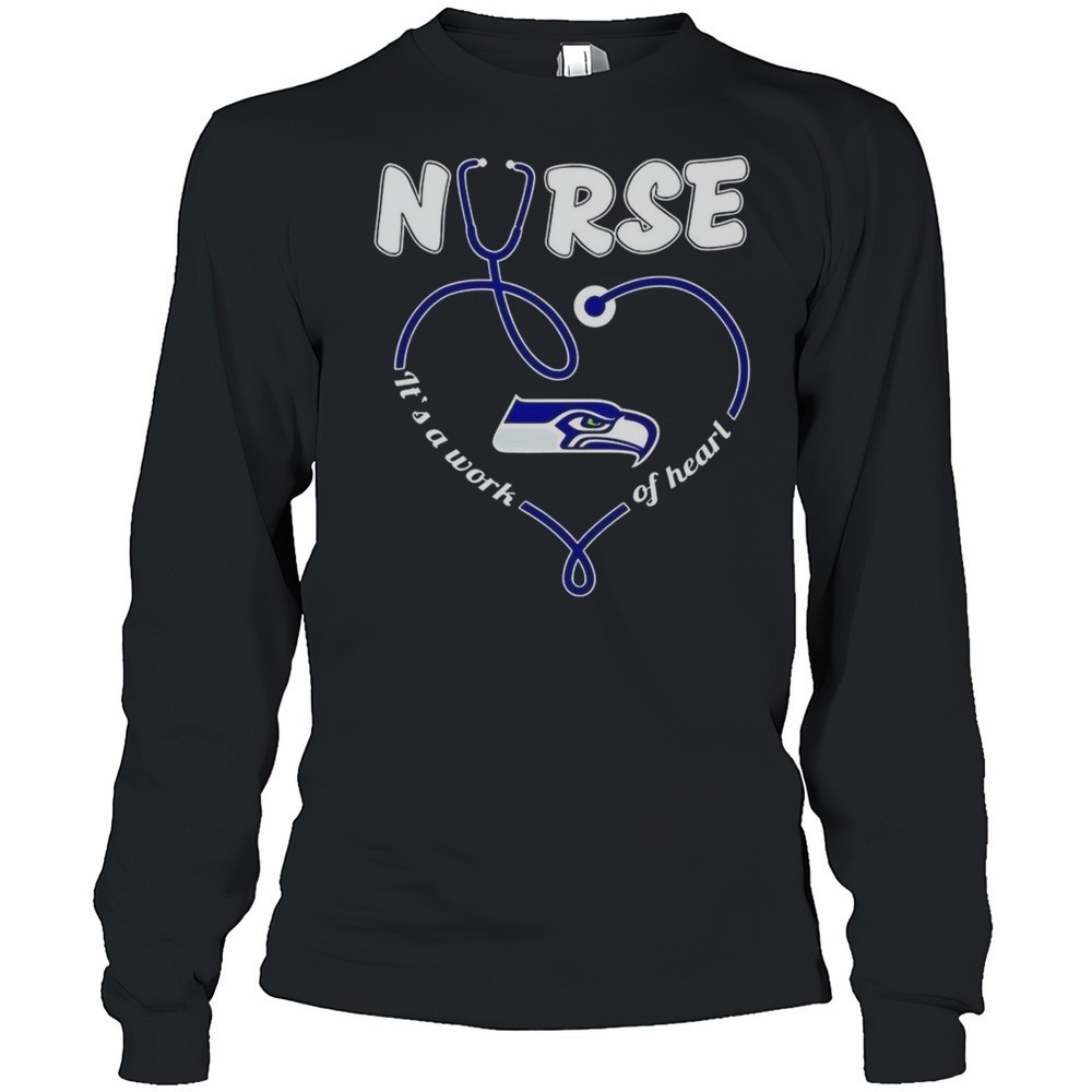 official-seattle-seahawks-stethoscope-nurse-its-a-work-of-heart-t-shirt-qeo3g32o Official Seattle Seahawks Stethoscope Nurse Its A Work Of Heart T-Shirt