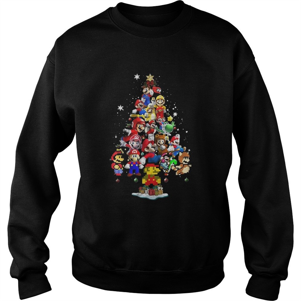 official-super-mario-christmas-tree-shirt-cu6f9ta1 Official Super Mario christmas tree shirt