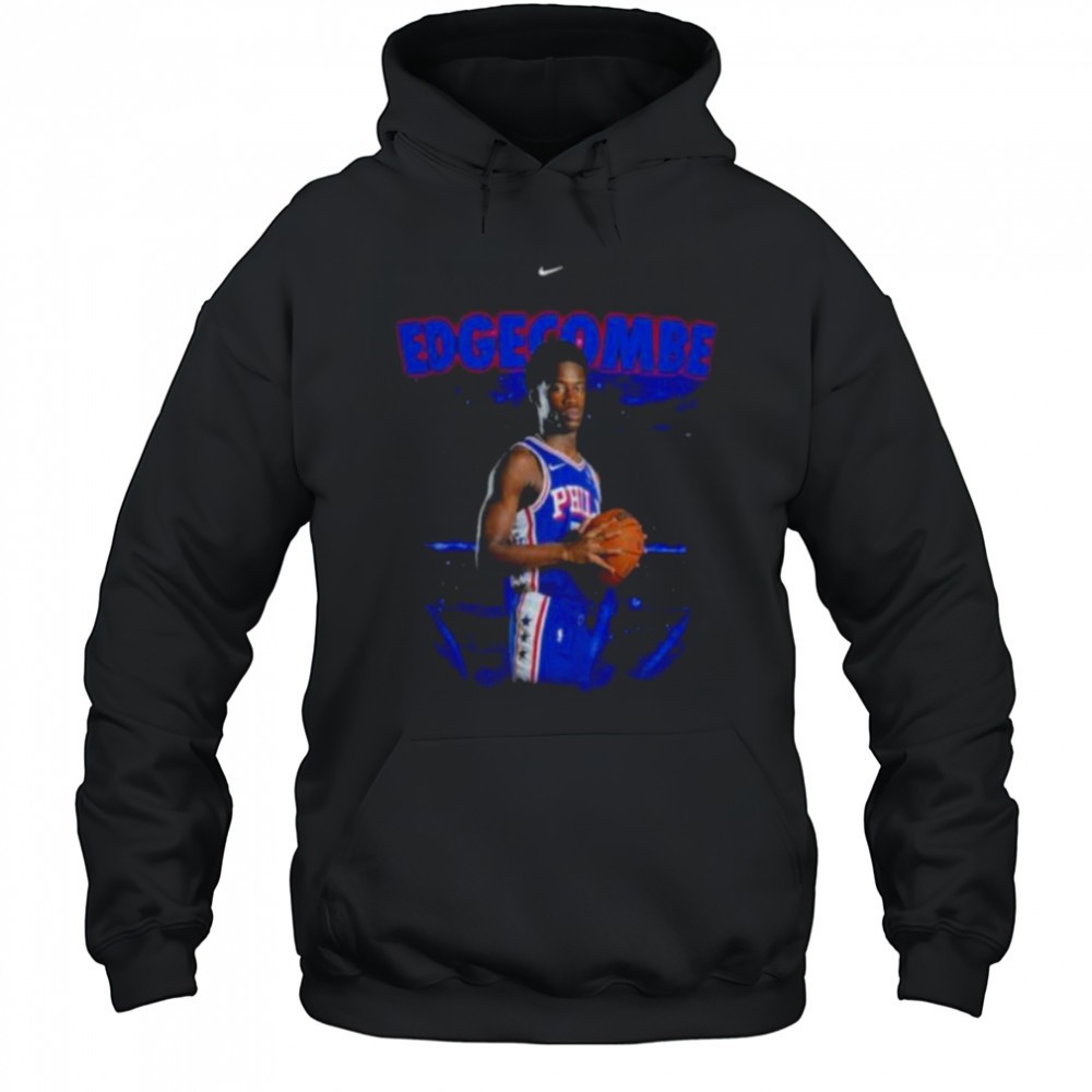 Official VJ Edgecombe Philadelphia 76ers Nike Shirt