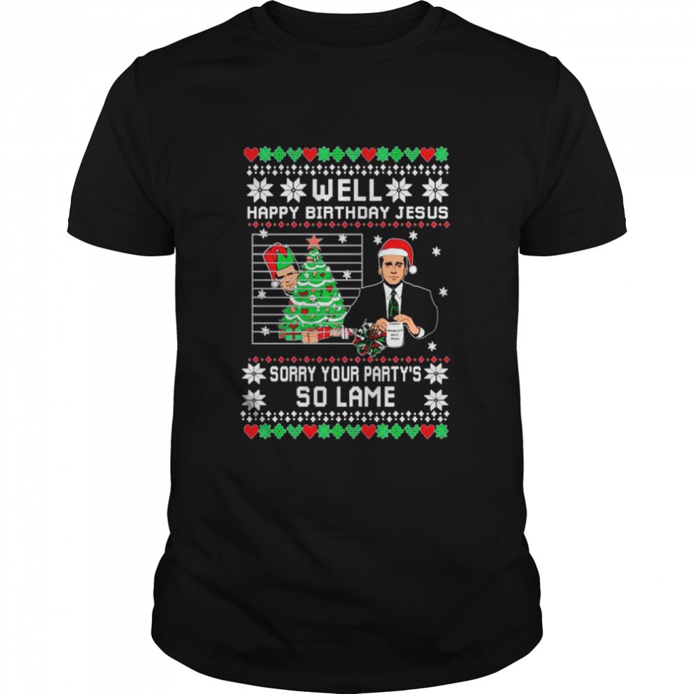 official-well-happy-birthday-jesus-funny-quote-office-christmas-shirt-edwq296l Official Well Happy Birthday Jesus Funny Quote Office Christmas shirt