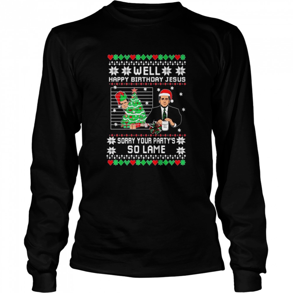 official-well-happy-birthday-jesus-funny-quote-office-christmas-shirt-edwq296l Official Well Happy Birthday Jesus Funny Quote Office Christmas shirt
