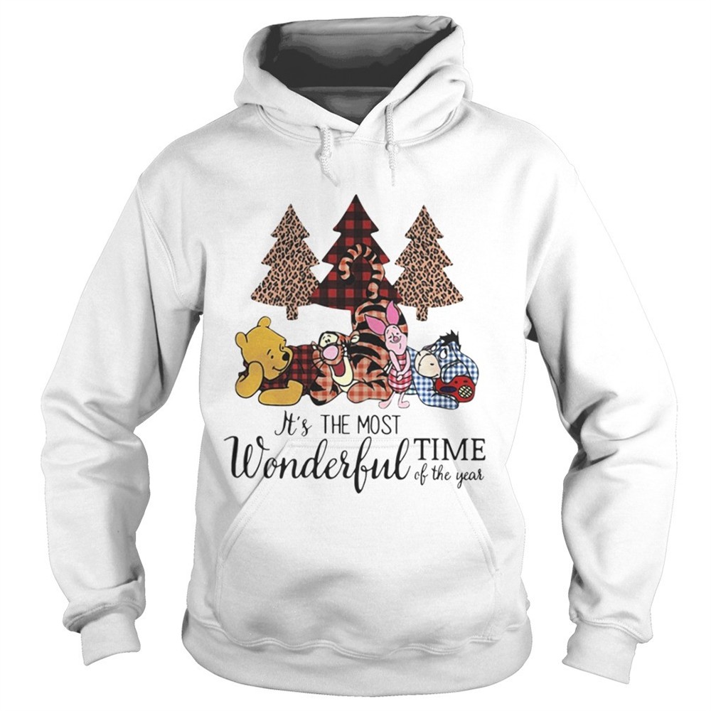 Official Winnie the Pooh its the most wonderful time of the year shirt
