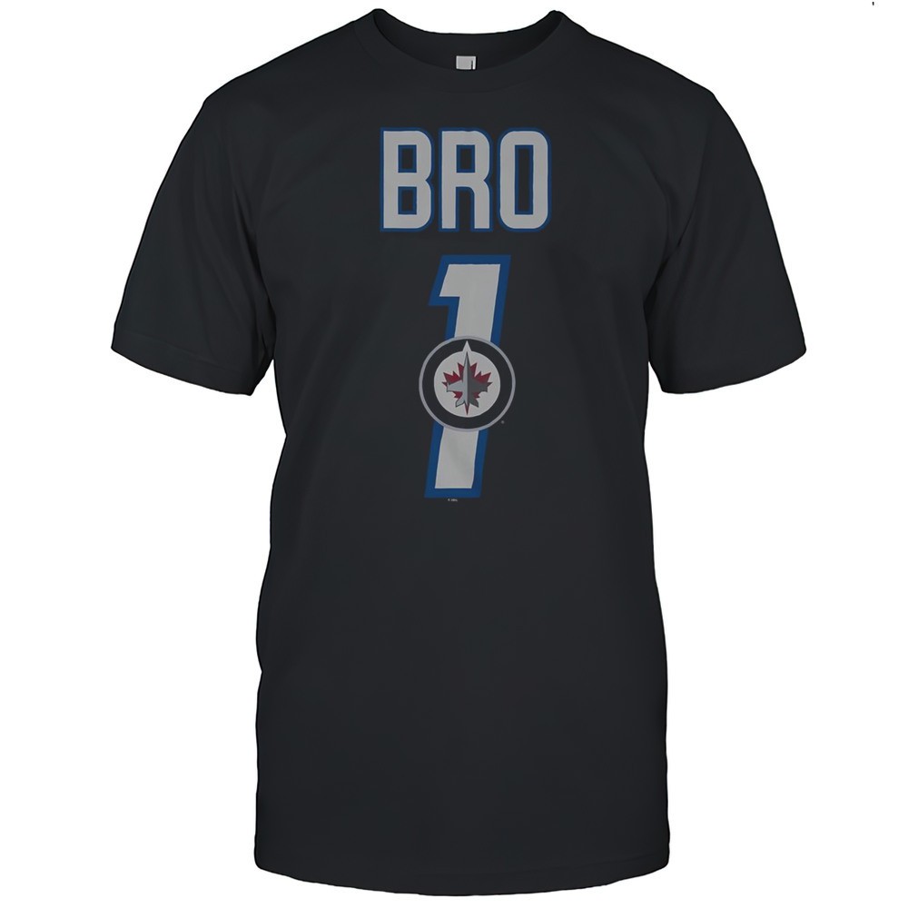 official-winnipeg-jets-number-1-bro-t-shirt-eeo6chh9 Official Winnipeg Jets Number 1 Bro T-Shirt