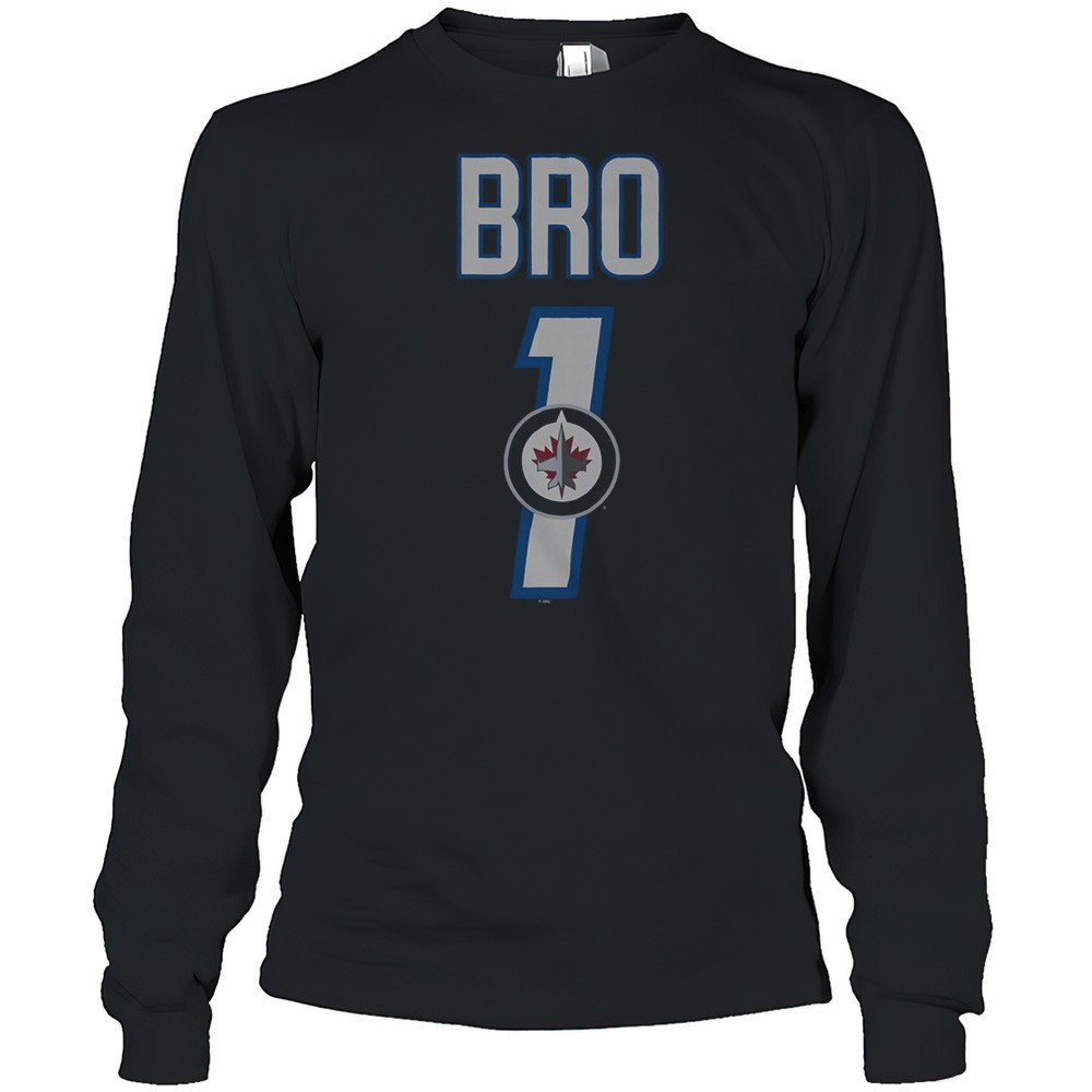 official-winnipeg-jets-number-1-bro-t-shirt-eeo6chh9 Official Winnipeg Jets Number 1 Bro T-Shirt