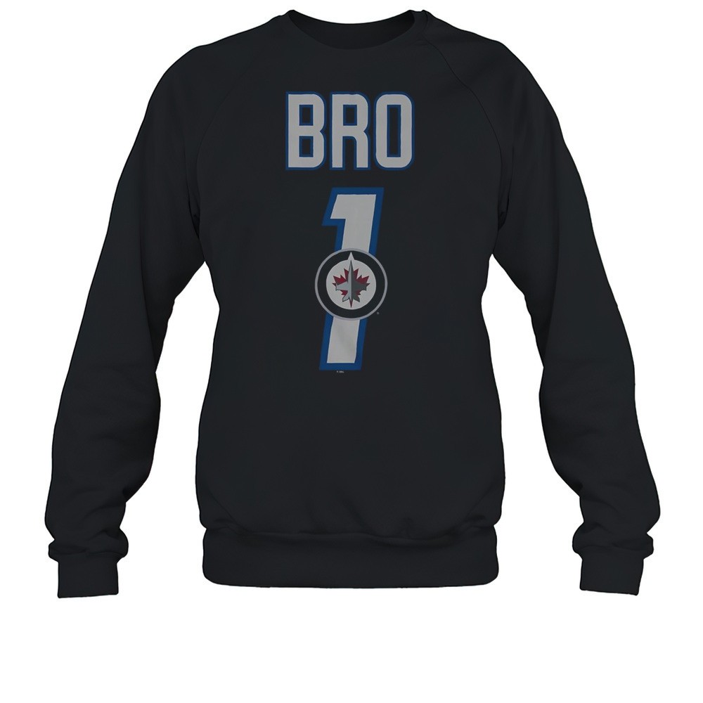 Official Winnipeg Jets Number 1 Bro T-Shirt