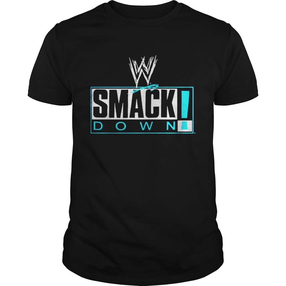 official-wwe-smackdown-logo-shirt-f48p9hdv Official Wwe Smackdown logo shirt