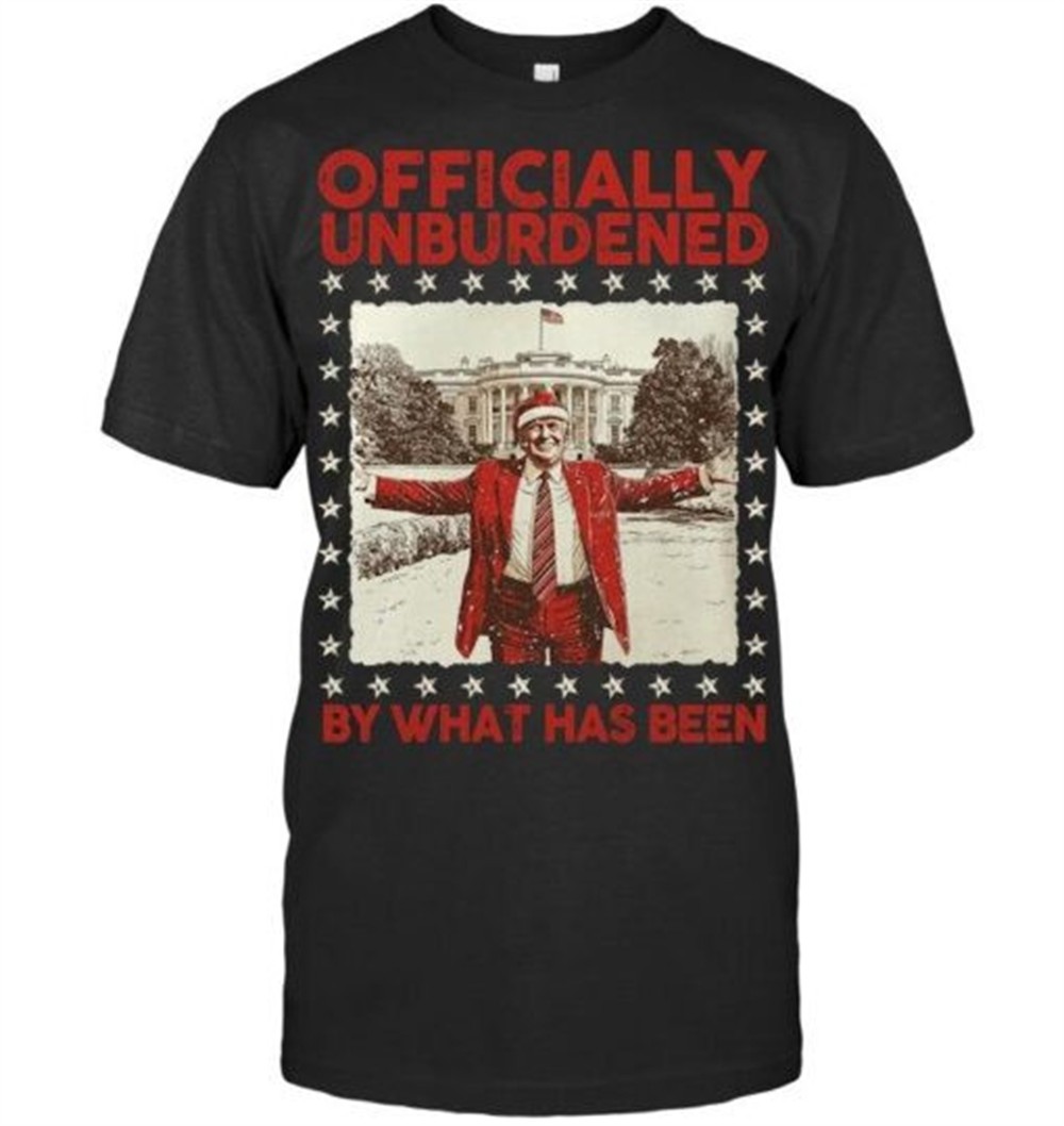 Officially Unburdened By What Has Been Trump Victory Xmas Sweatshirt