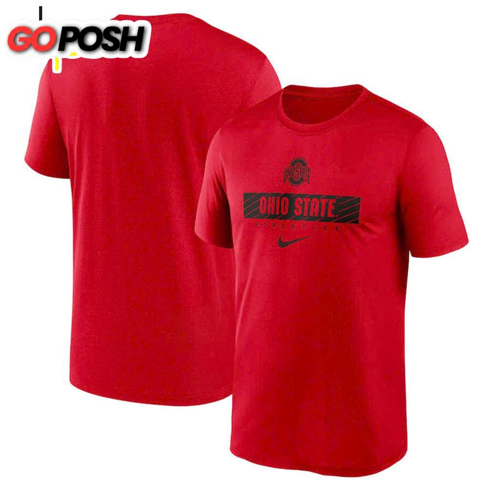 Ohio State Buckeyes 2025 Sideline Legend Performance Shirt