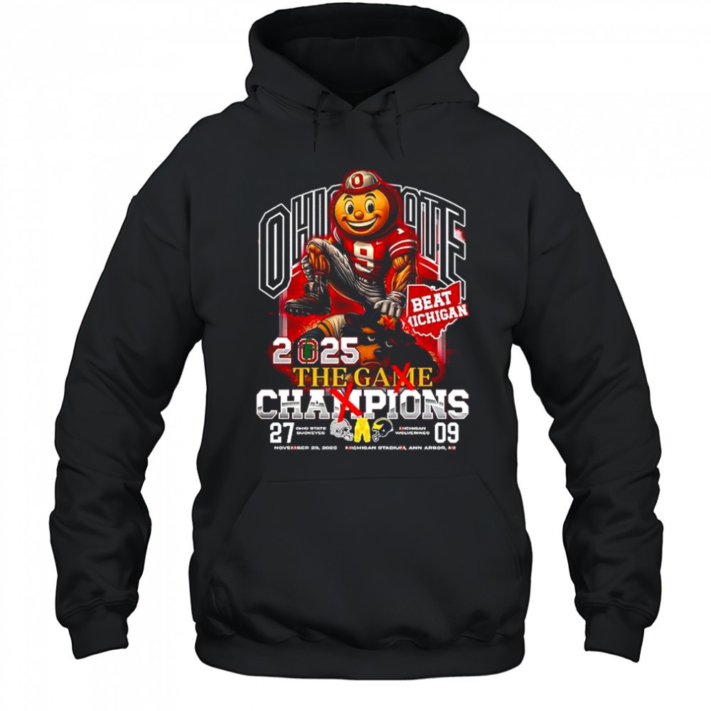 Ohio State Buckeyes beat Michigan Wolverine The Game Champions 2025 shirt