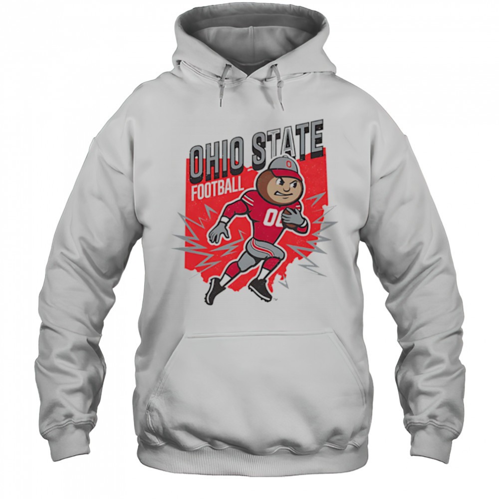 Ohio State Buckeyes Football Brutus mascot shirt