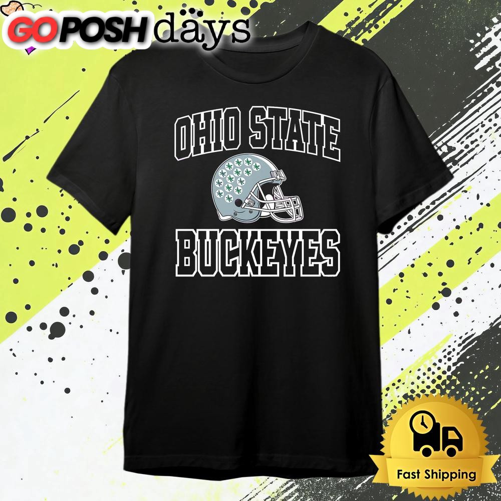 Ohio State Buckeyes Football Hetmet T Shirt