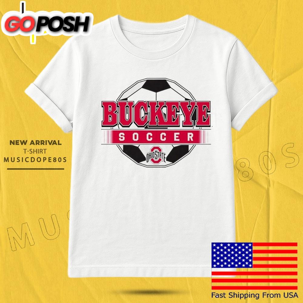 Ohio State Buckeyes Soccer Logo T Shirt