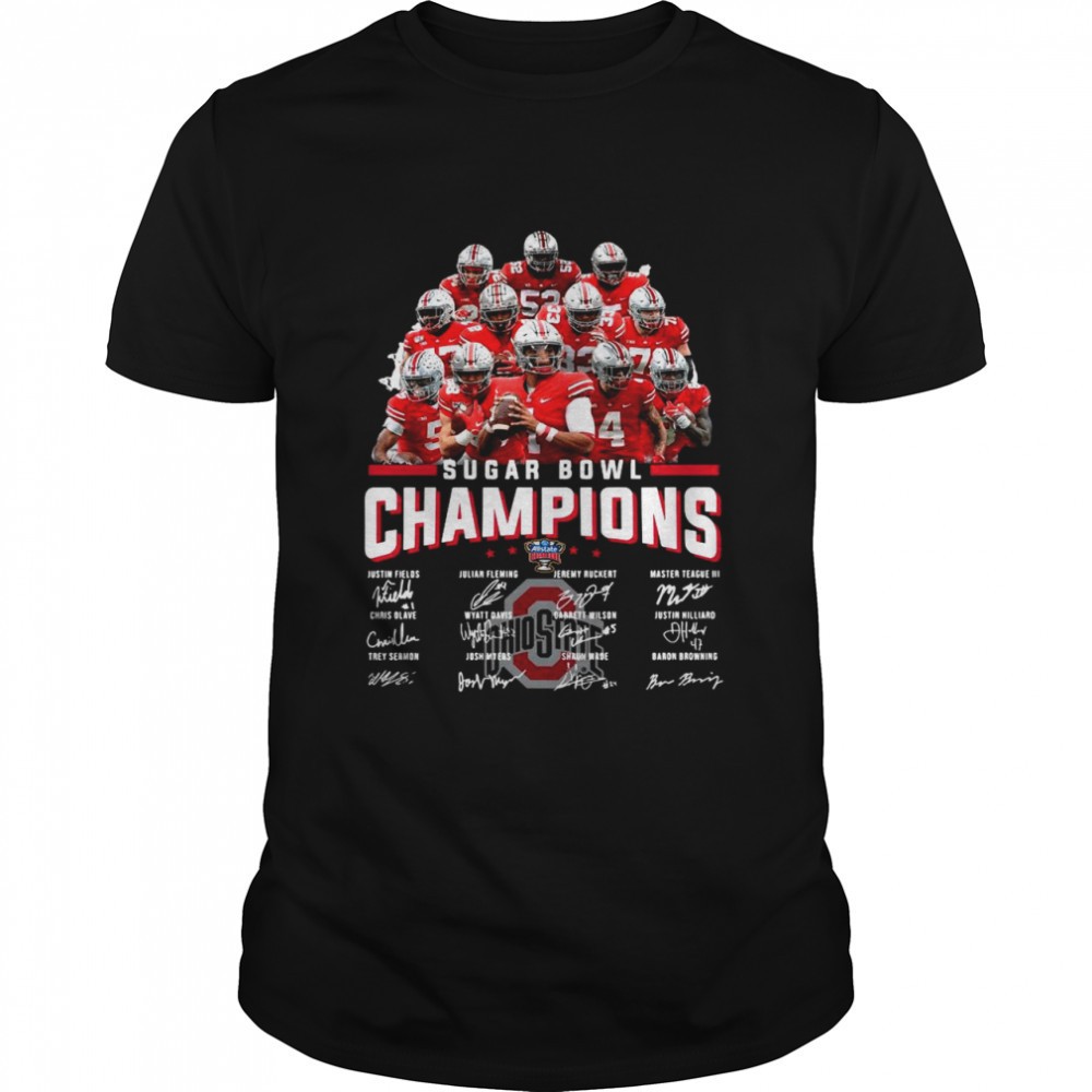 ohio-state-buckeyes-sugar-bowl-champions-signatures-shirt-52bv7jng Ohio State Buckeyes Sugar Bowl Champions Signatures shirt
