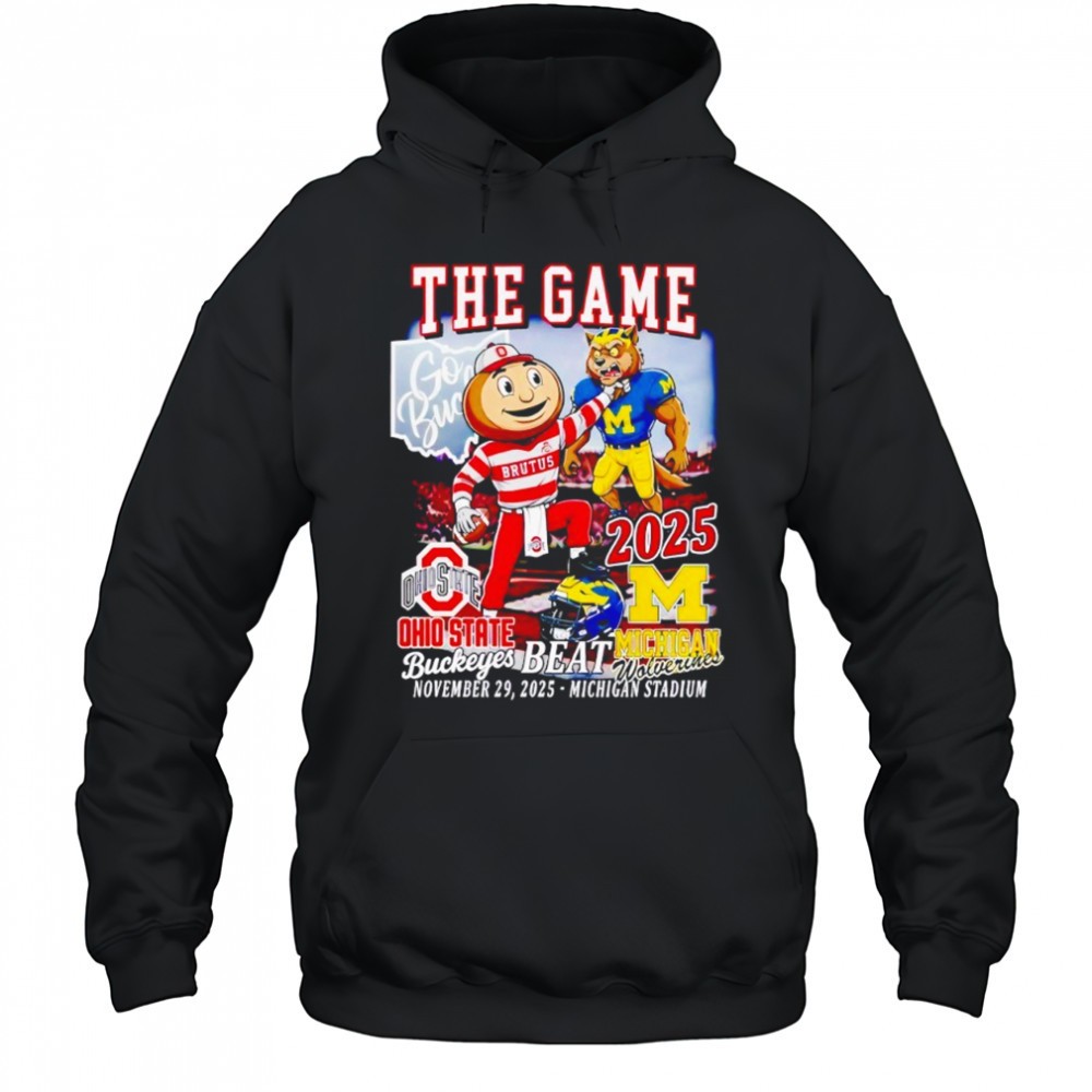 Ohio State Buckeyes The Game Beat Michigan 2025 Michigan Stadium Vintage T Shirt