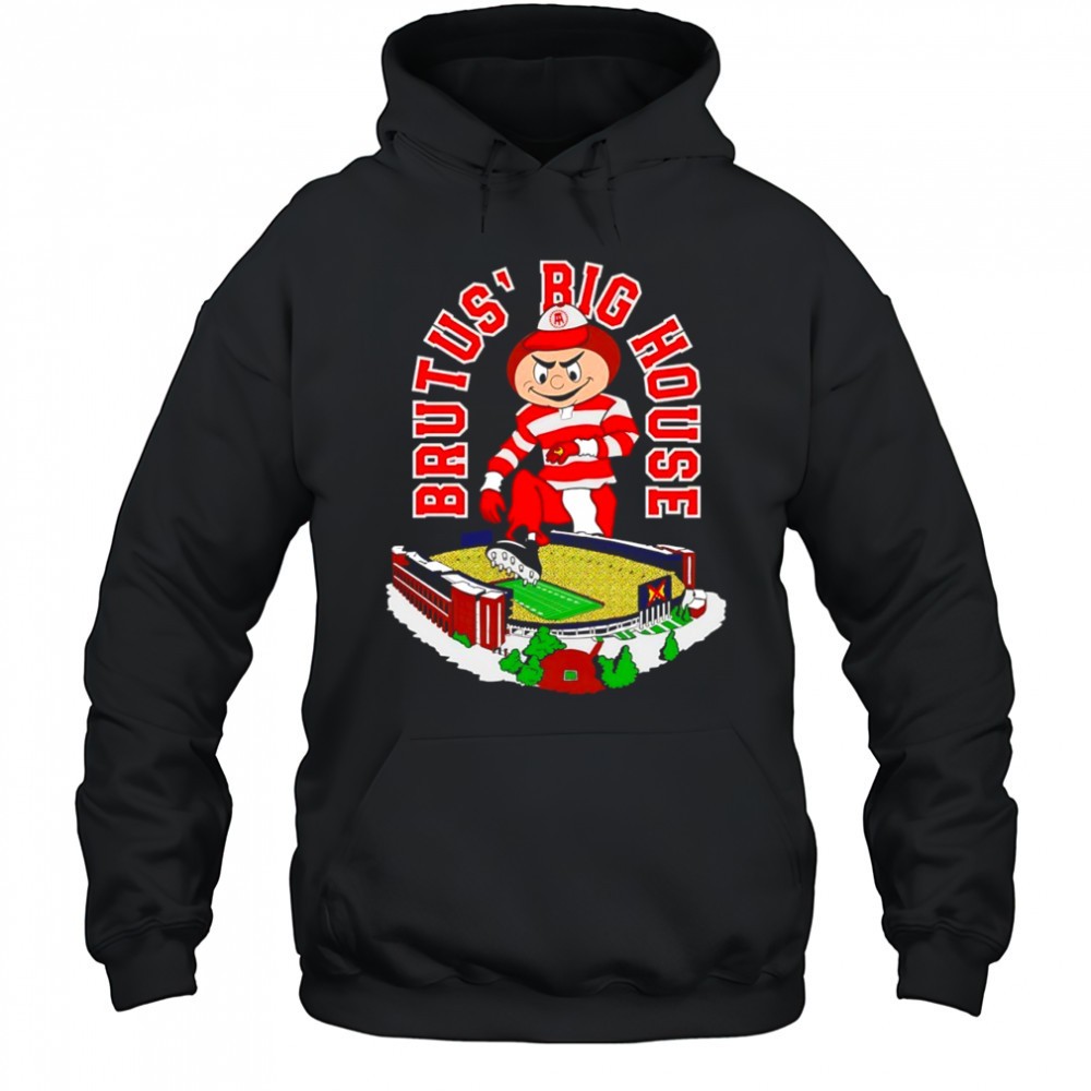 Ohios House Brutus Big House mascot stadium shirt