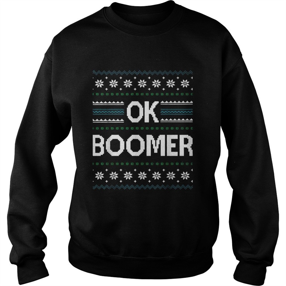 Ok Boomer Christmas shirt