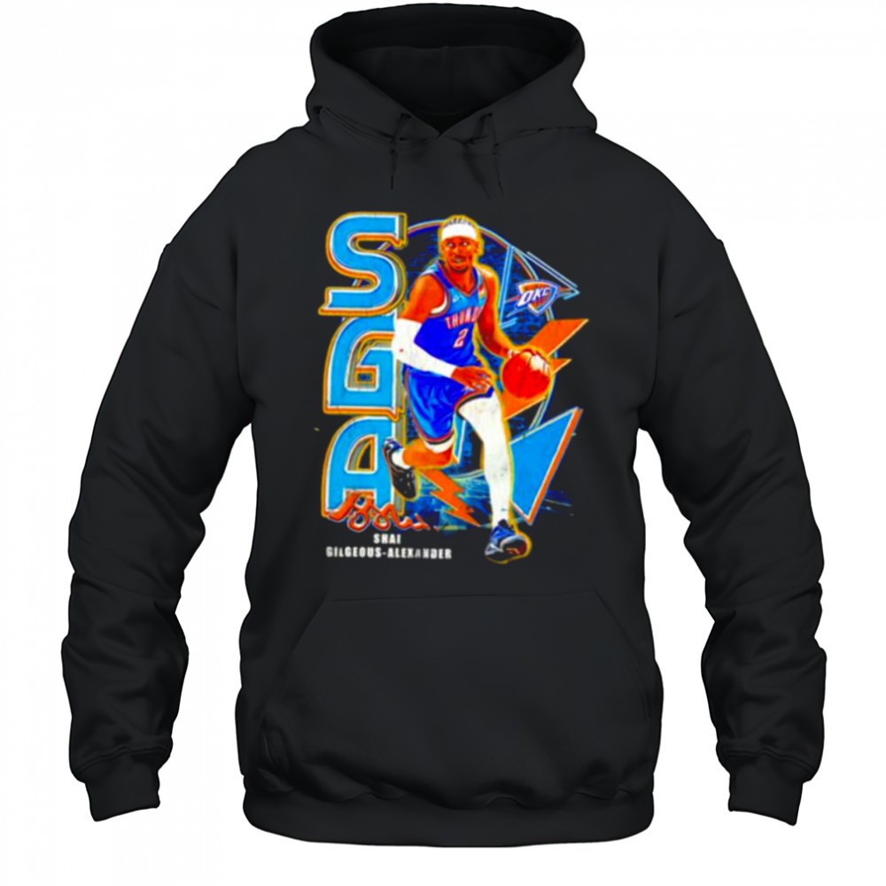 OKC Shai MVP retro shirt