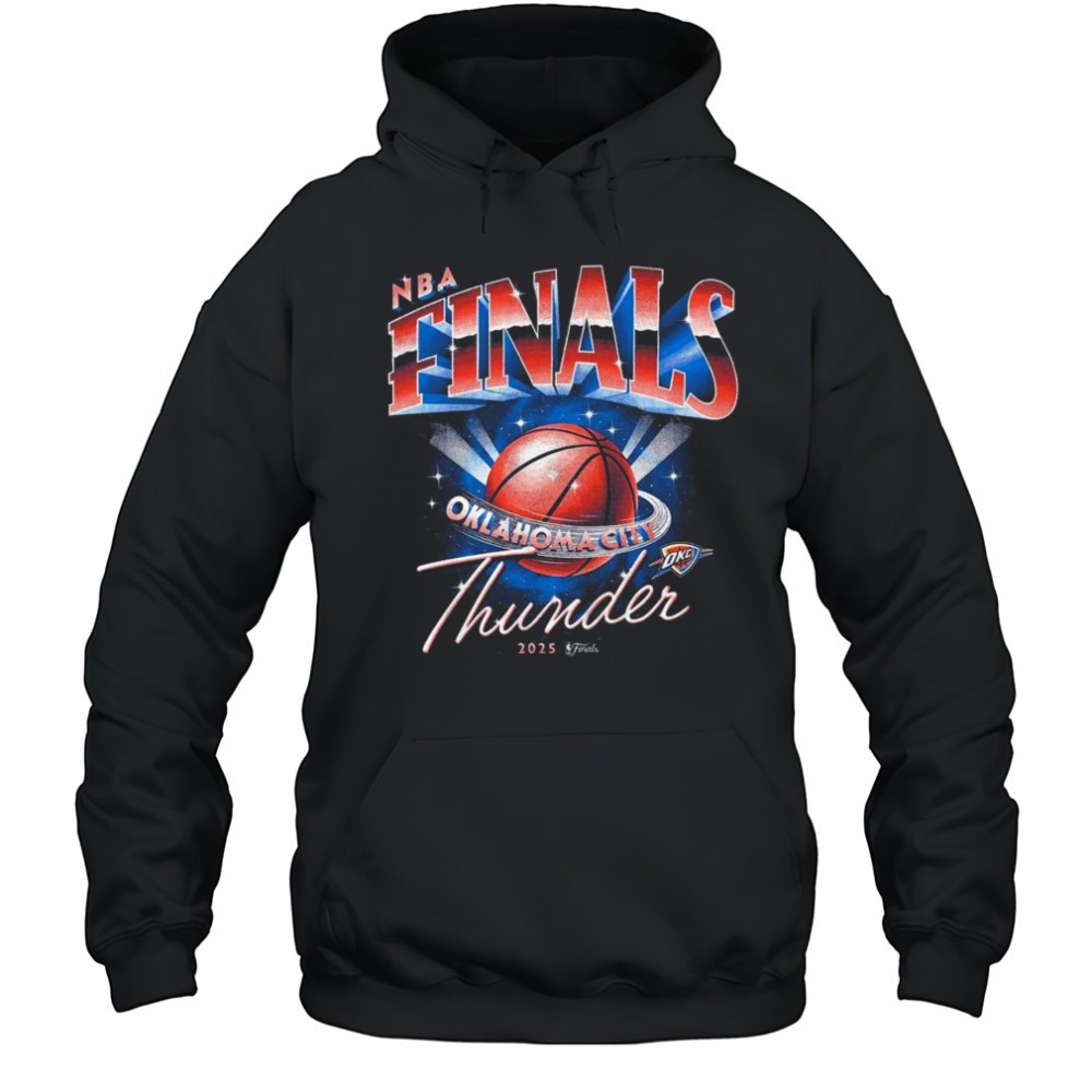 OKC Thunder 2025 NBA Finals Space Shirt