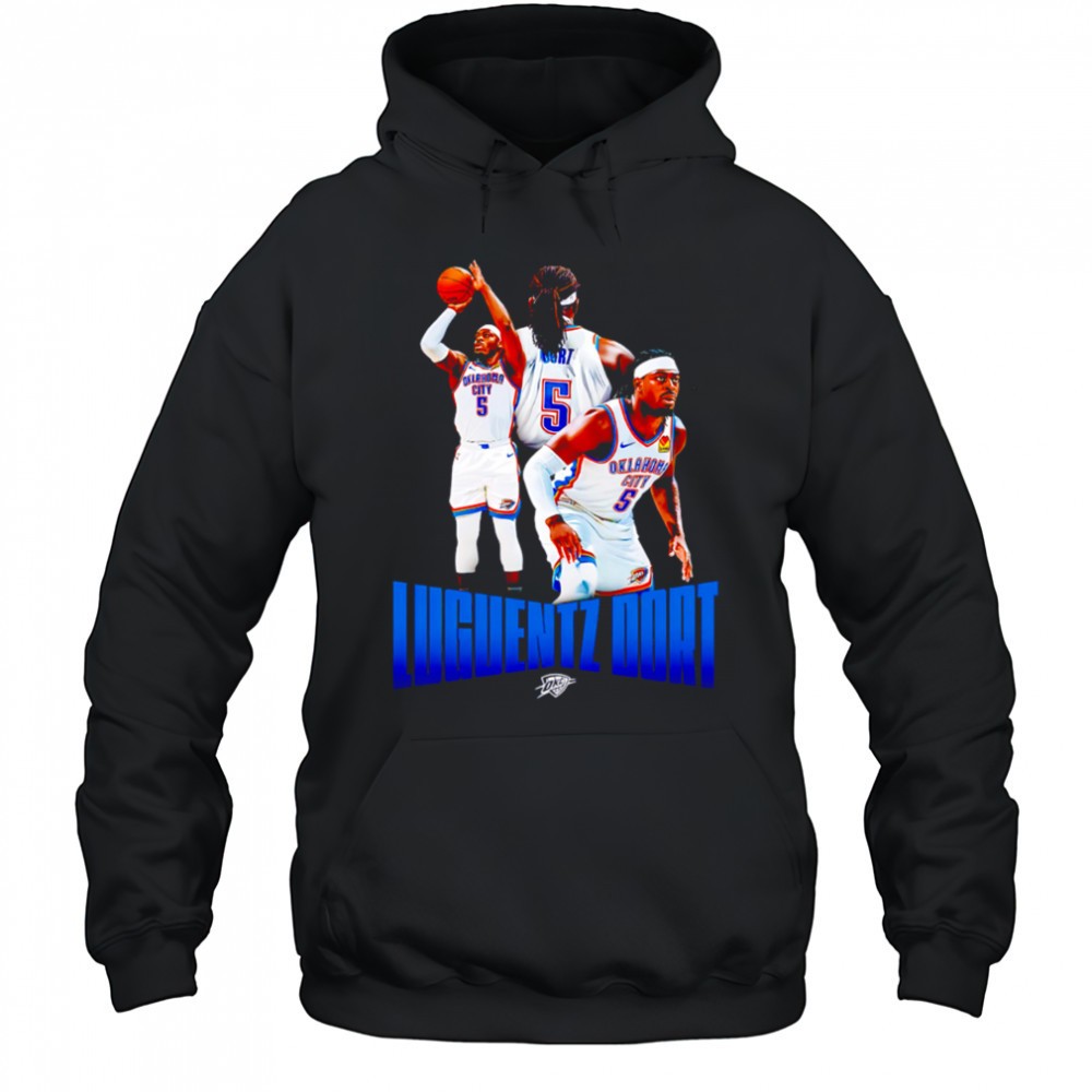 Okc Thunder Luguentz Dort Player Series 2025 shirt
