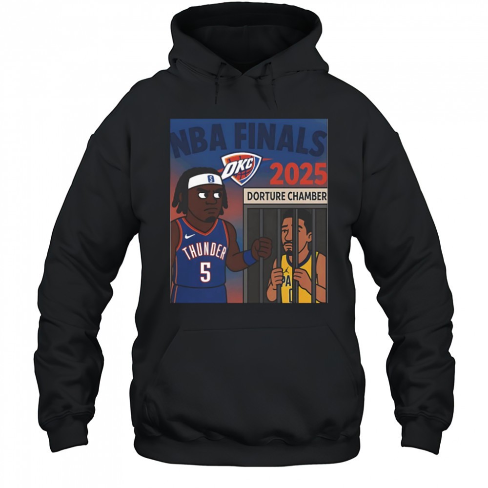 OKC Thunder NBA Finals 2025 Dorture Chamber shirt