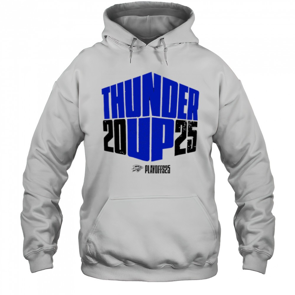 OKC Thunder Up 2025 playoff vintage classic shirt