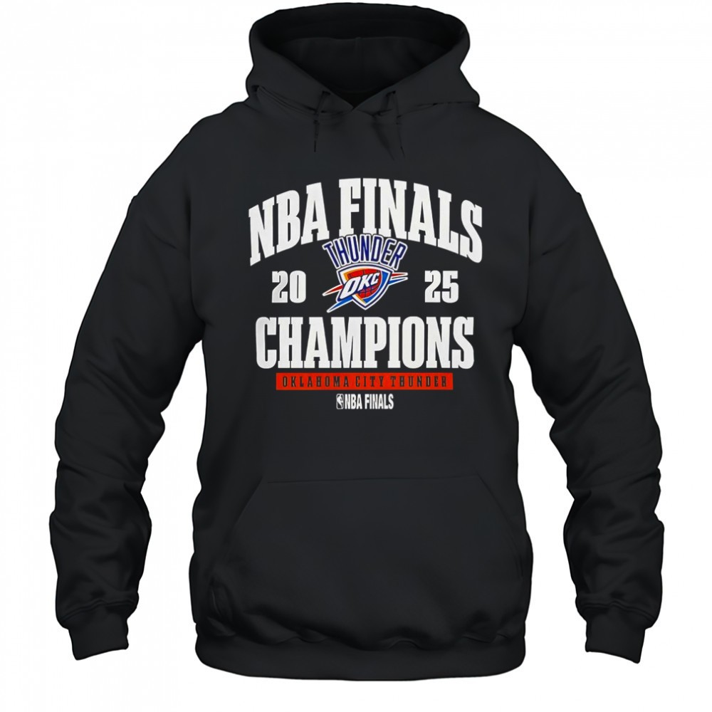 Oklahoma City Thunder 2025 NBA Finals Champions T-Shirt