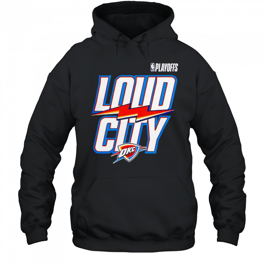 Oklahoma City Thunder 2025 NBA Playoffs logo shirt