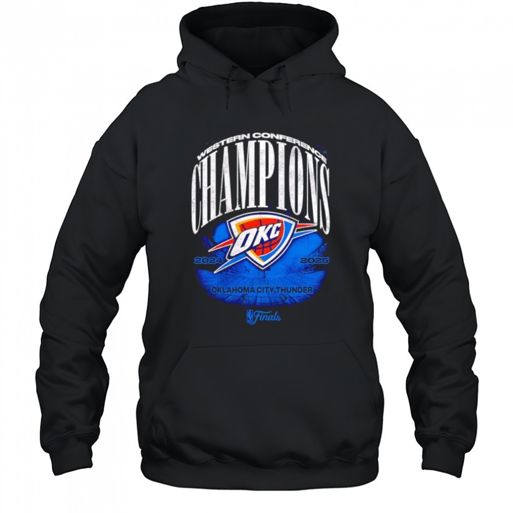 Oklahoma City Thunder 2025 Western Conference Champions Box Out shirt