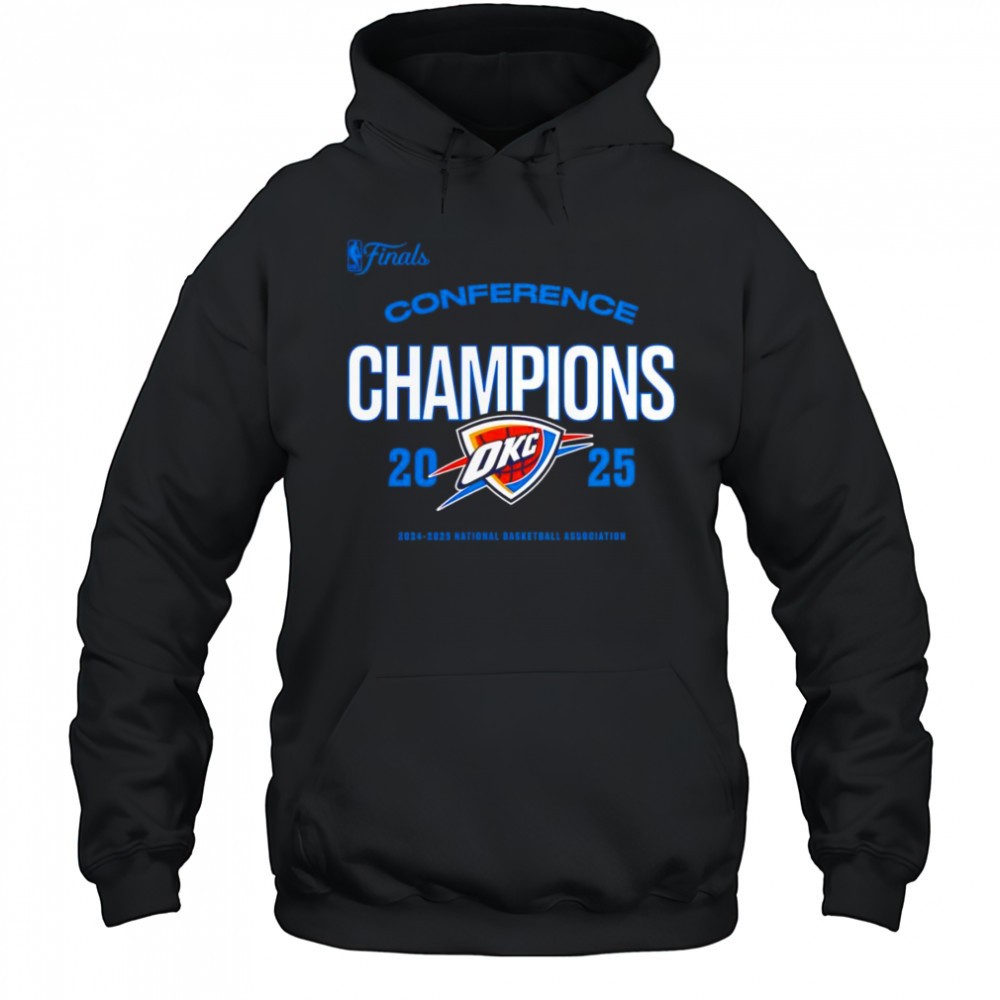 Oklahoma City Thunder 2025 Western Conference Champions shirt