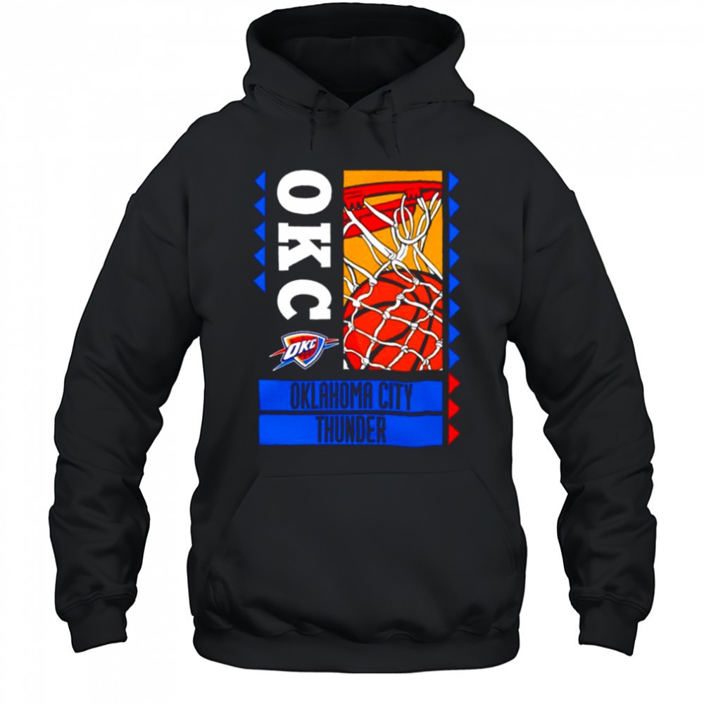 Oklahoma City Thunder basketball art shirt