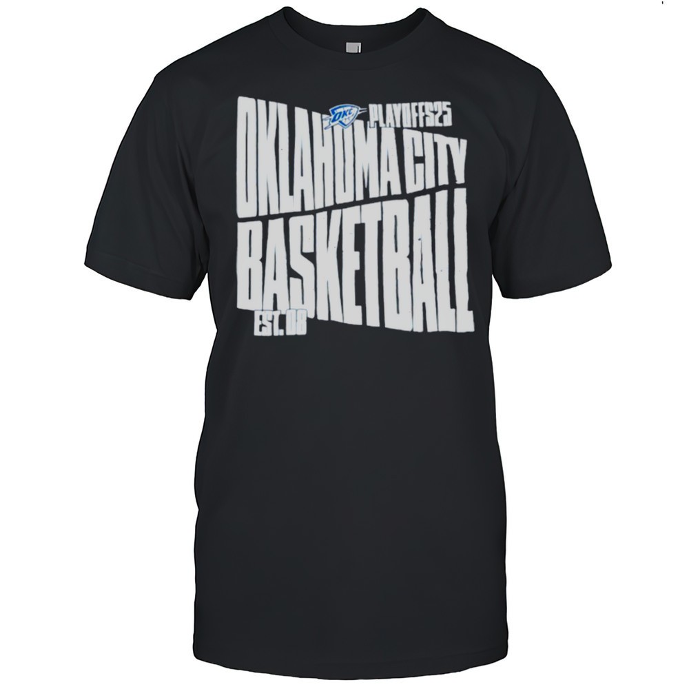 oklahoma-city-thunder-basketball-playoff-2025-est-08-shirt-cgawnko5 Oklahoma City Thunder Basketball Playoff 2025 Est 08 Shirt