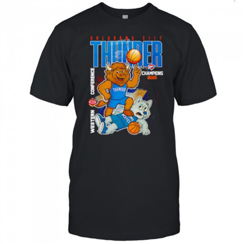 oklahoma-city-thunder-champions-2025-western-conference-mascot-shirt-zm33ma1w Oklahoma City Thunder Champions 2025 Western Conference mascot shirt