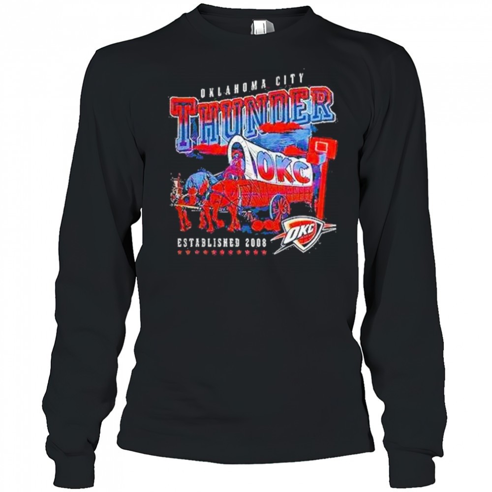 oklahoma-city-thunder-covered-wagon-western-basketball-style-shirt-ext5g82s Oklahoma City Thunder Covered Wagon Western Basketball Style Shirt