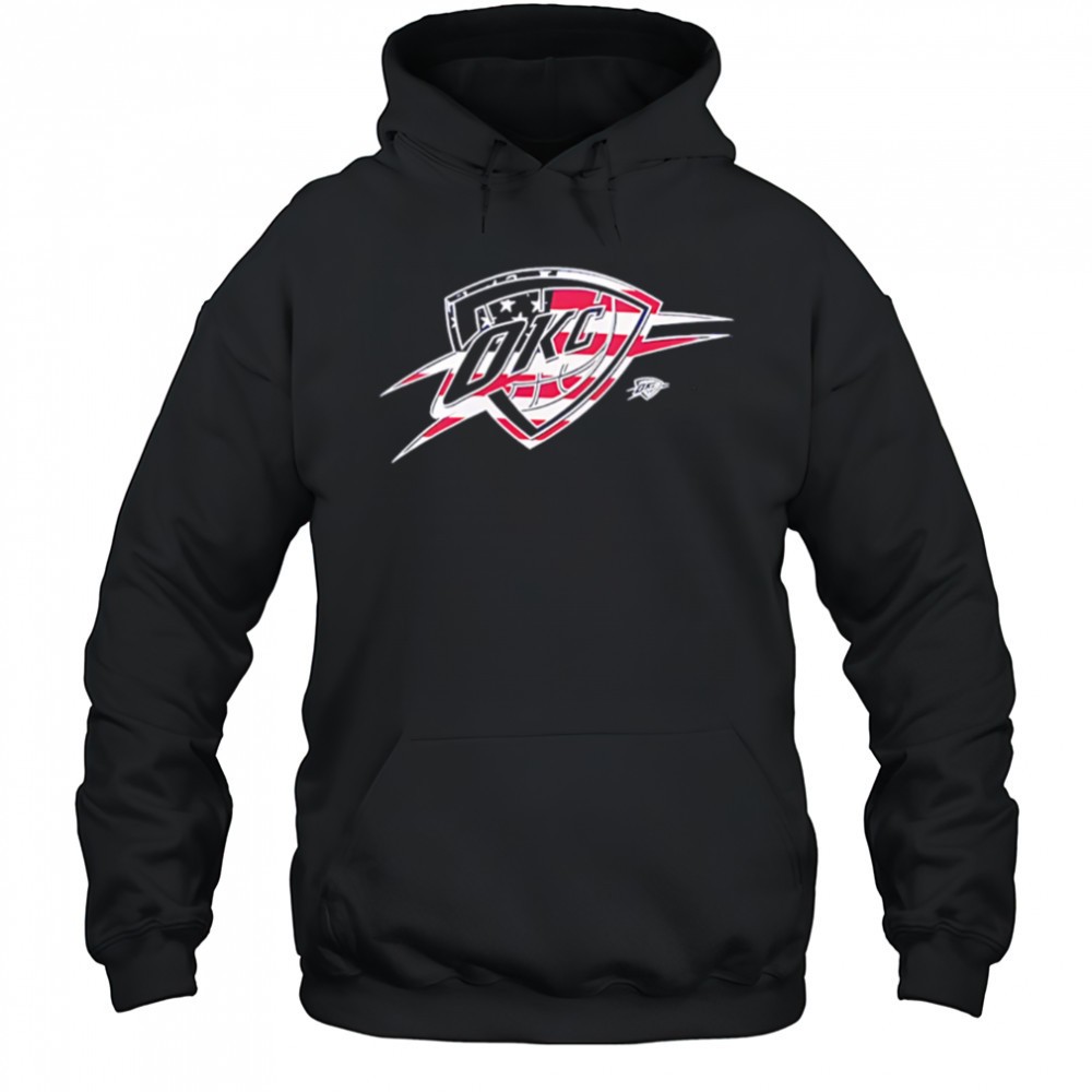 Oklahoma City Thunder Final NBA 2025 Finals Flag Logo shirt