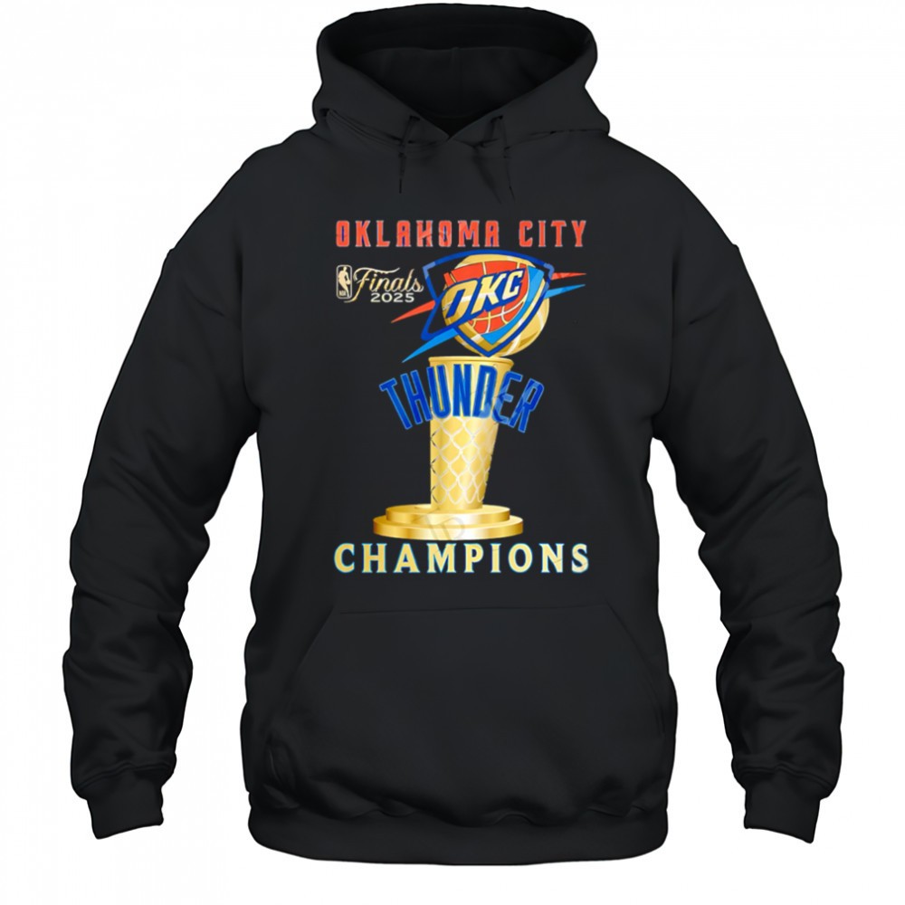 Oklahoma City Thunder Finals 2025 Champions Limited shirt