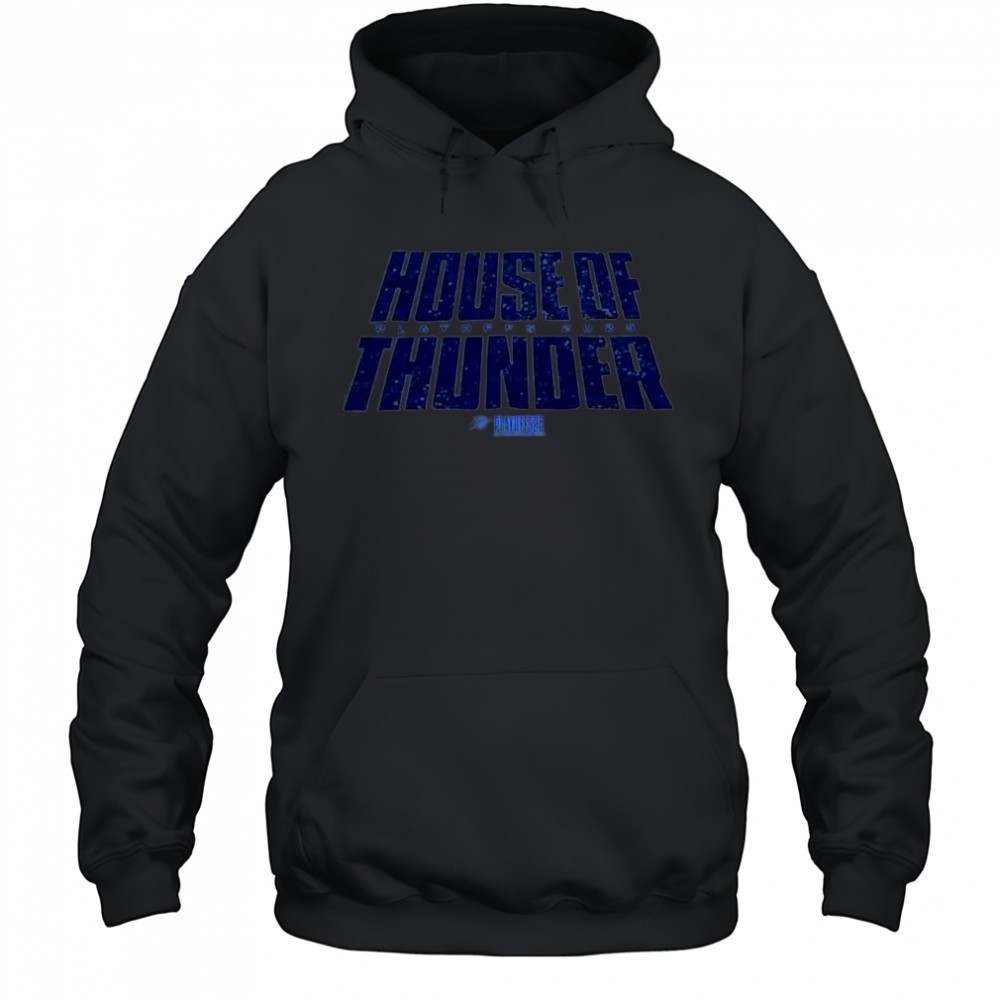 Oklahoma City Thunder House Of Thunder Tee For Game 5 NBA Playoffs 2025 Shirt