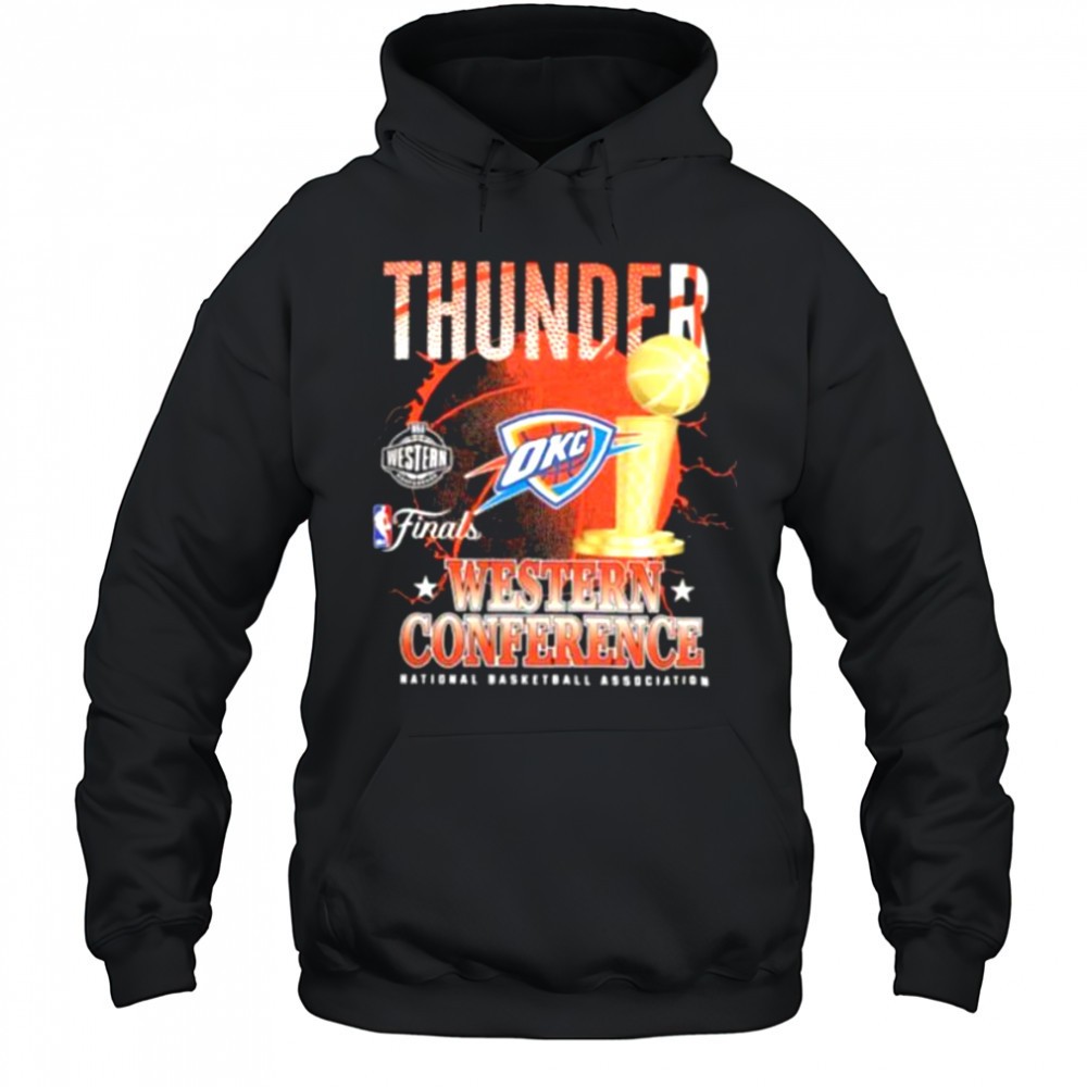Oklahoma City Thunder NBA 2025 Western Conference Finals shirt