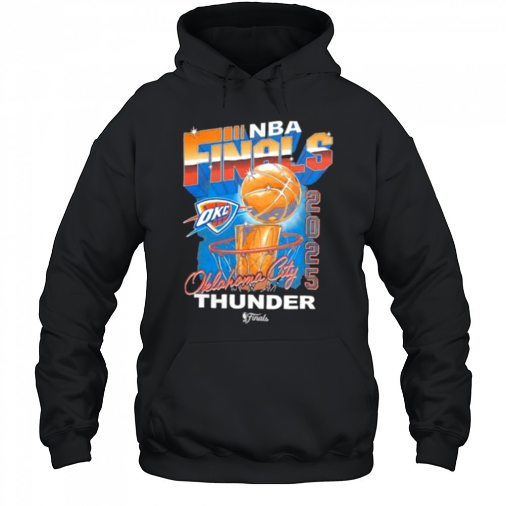 Oklahoma City Thunder NBA Finals 2025 retro shirt