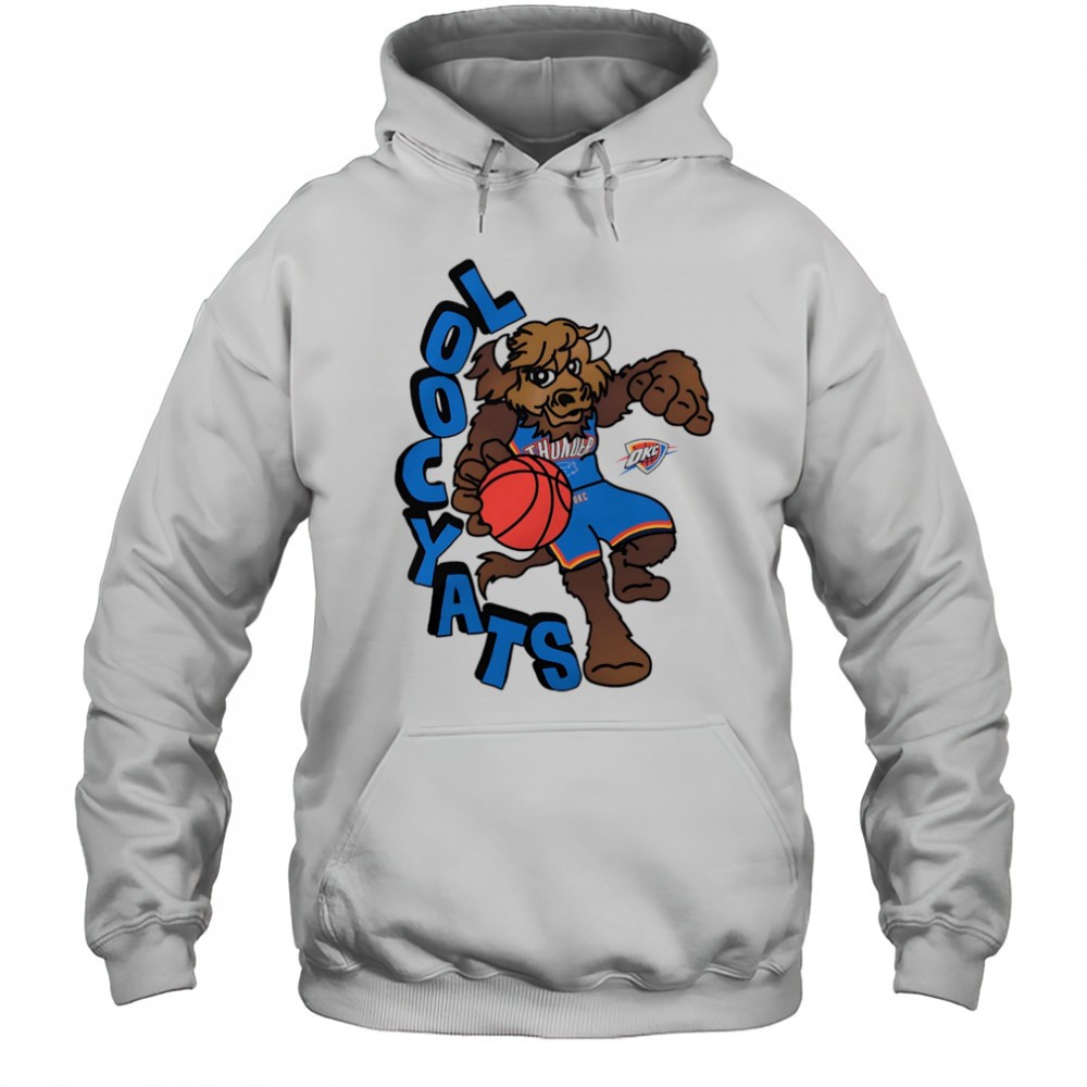 Oklahoma City Thunder NBA x Staycool Mascot shirt