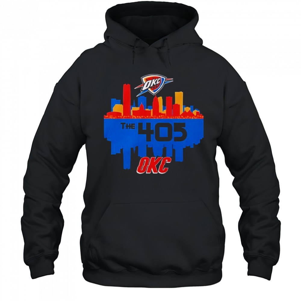 Oklahoma City Thunder Stadium The 405 OC Cities T-Shirt