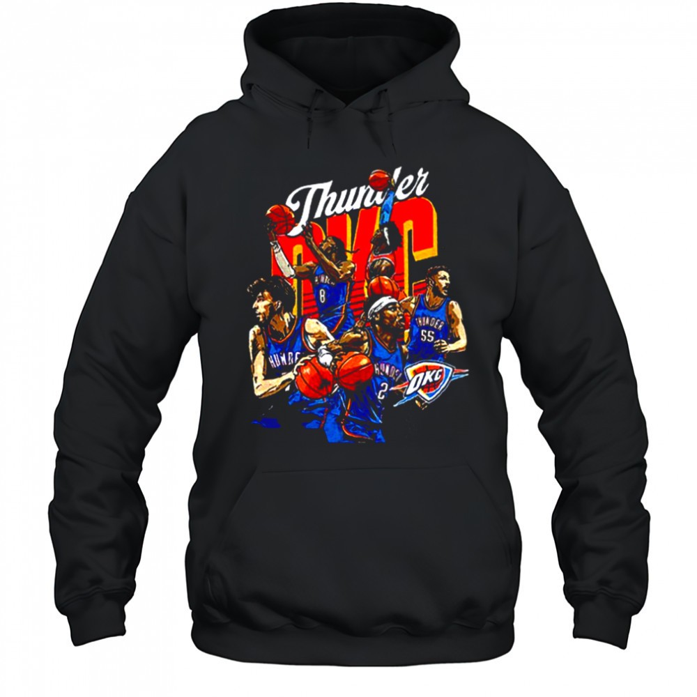 Oklahoma City Thunder Starting 5 Final Games shirt