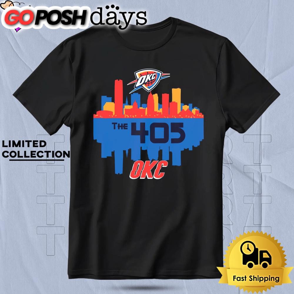 Oklahoma City Thunder The 405 Skyline T Shirt
