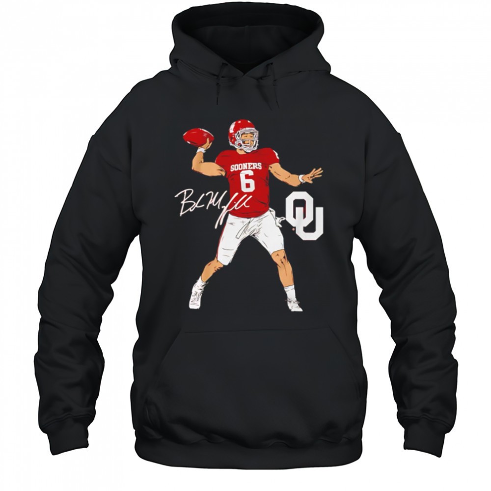 Oklahoma Football Baker Mayfield Superstar Pose signature style shirt