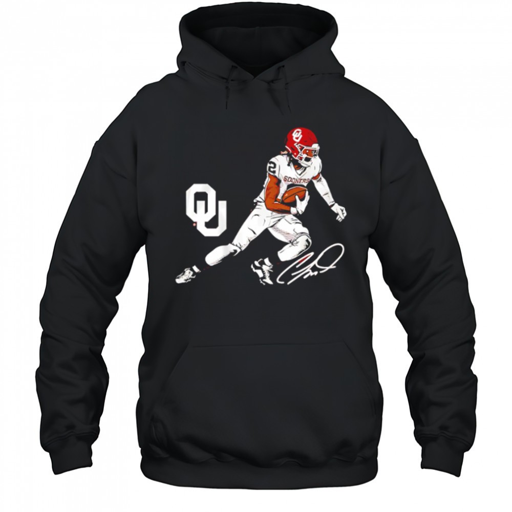 Oklahoma Football CeeDee Lamb Superstar Pose signature style shirt